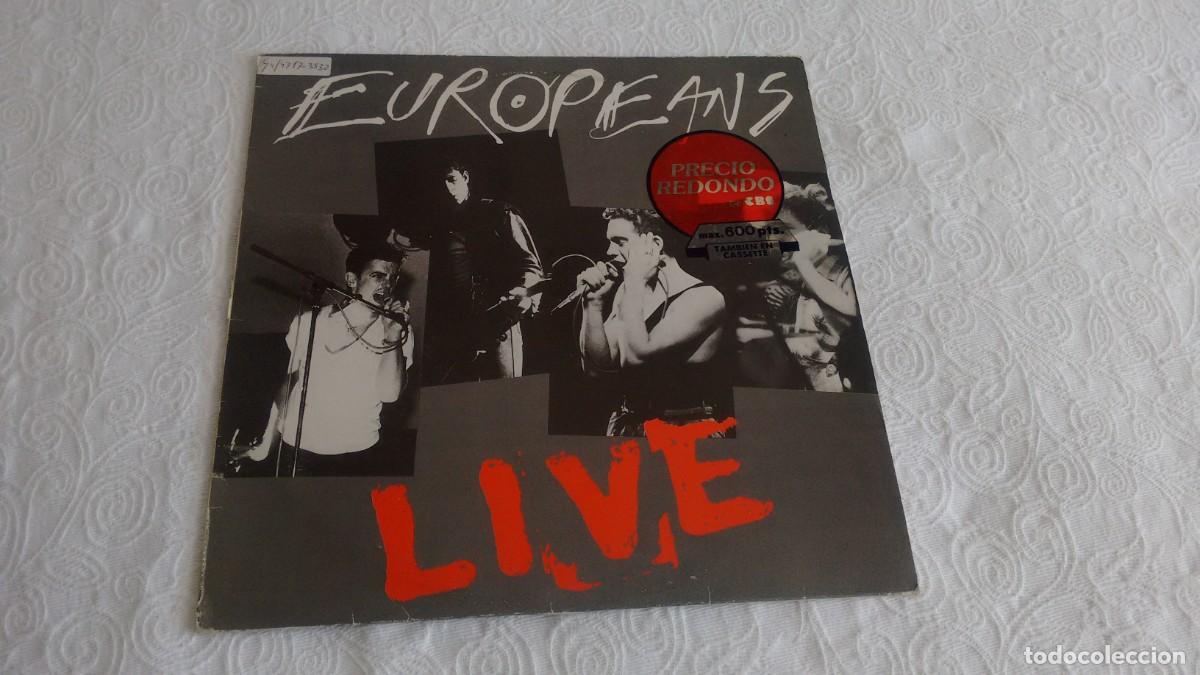 Discos de vinilo: L.P.(vinilo) de EUROPEANS a&ntilde;os 80