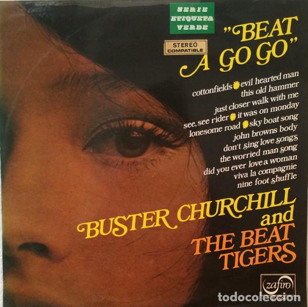 Discos de vinil: Buster Churchill And The Beat Tigers &ndash; Beat A Go Go (Vinyl, Zafiro ZV-604)