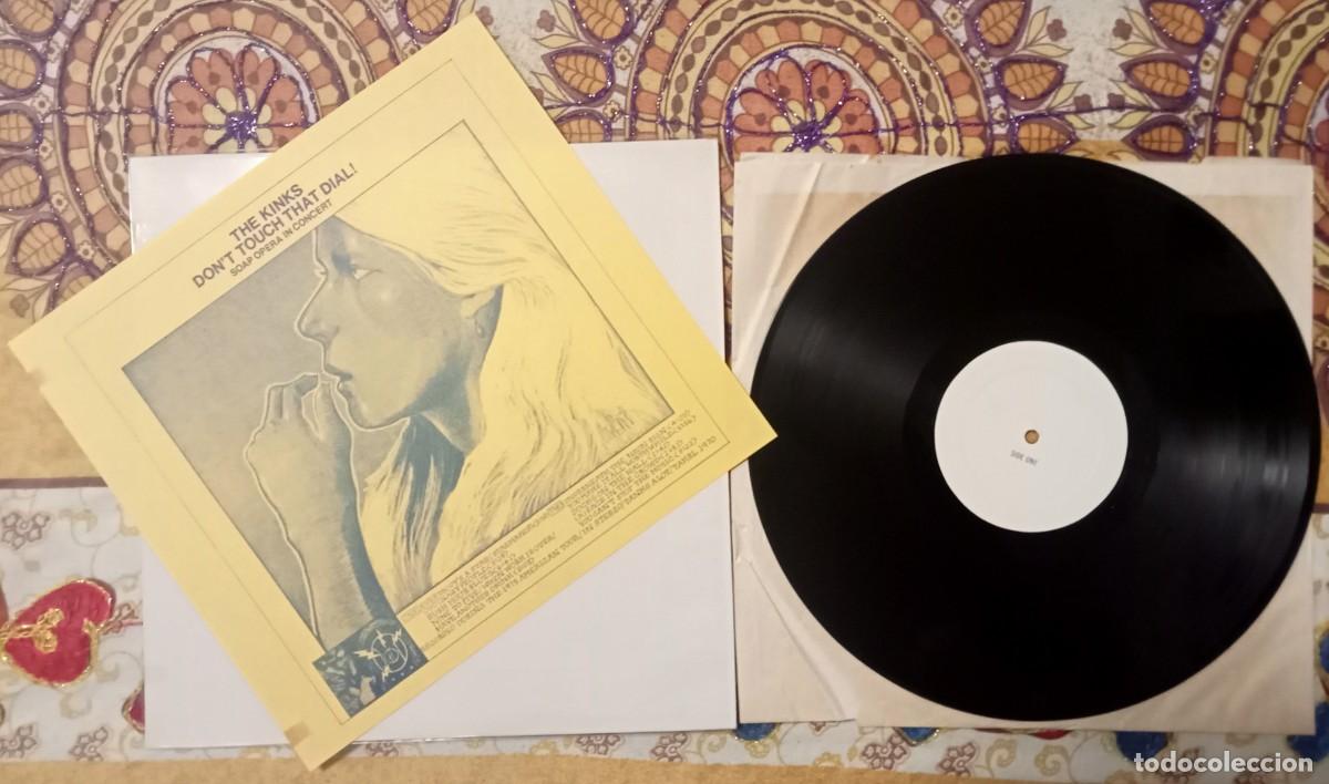 Discos de vinil: Kinks - Don't touch that dial 1lp live in 1975, black vinyl, Usa pressing from mid '70, htf!!