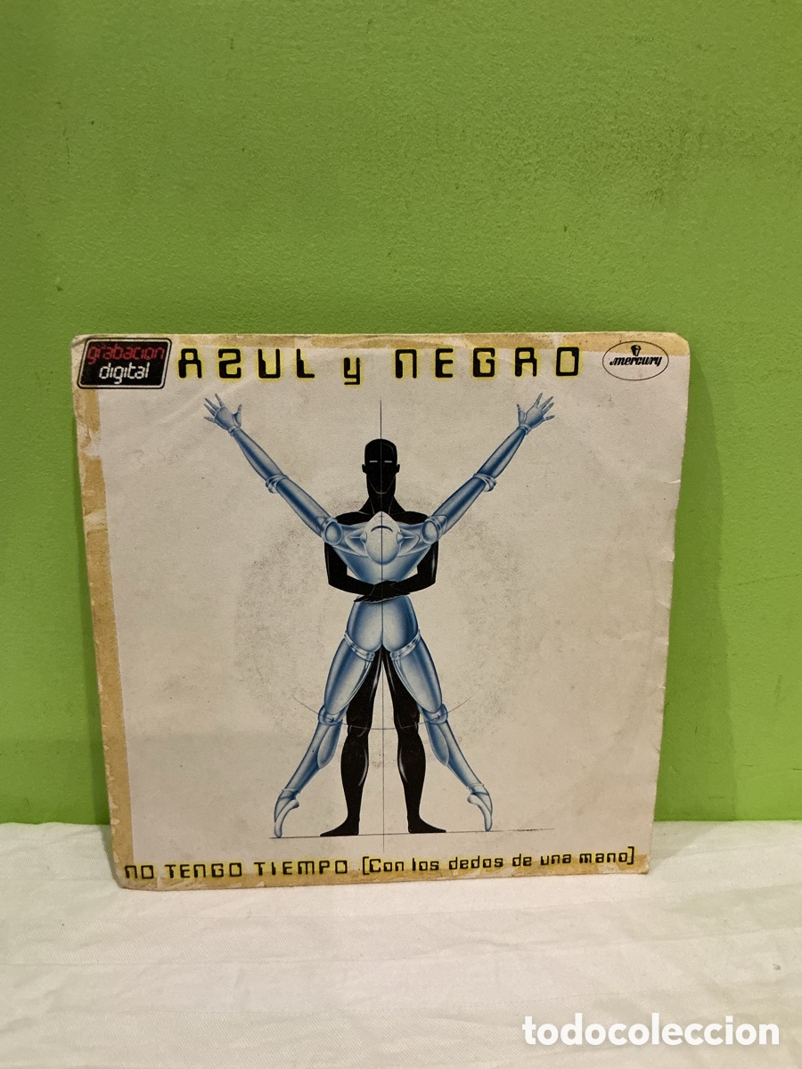 Disques de vinyle: AZUL Y NEGRO &ndash; NO TENGO TIEMPO &ndash; SINGLE VINILO &ndash; ESPA&Ntilde;A, 1983