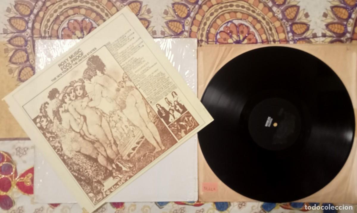 Discos de vinilo: Roxy Music - FoolProof 1lp live in 1975, black vinyl, Usa pressing from mid '70, very hard to find!!