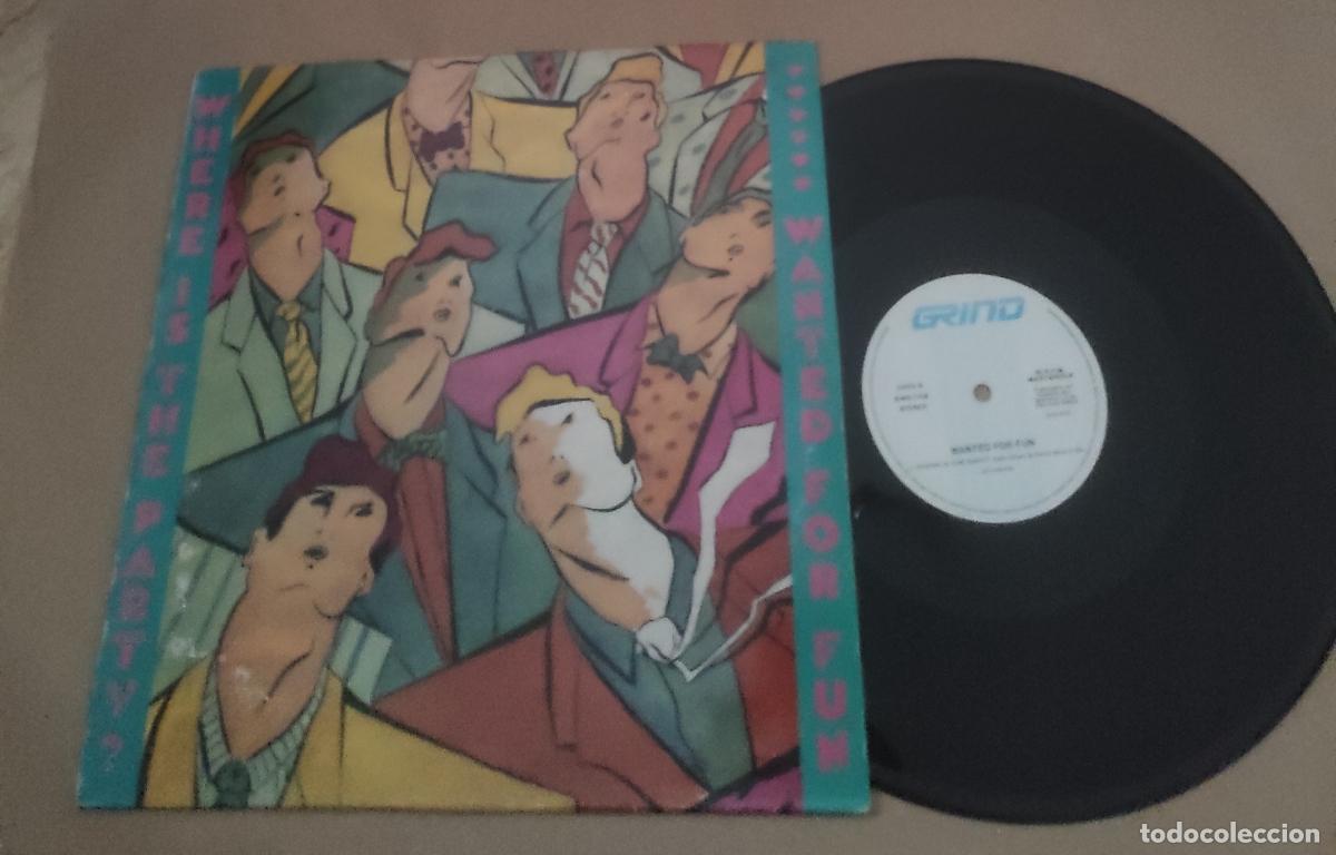 Discos de vinilo: Wanted! For Fun &ndash; Where Is The Party?-MAXI-ESPA&Ntilde;A-