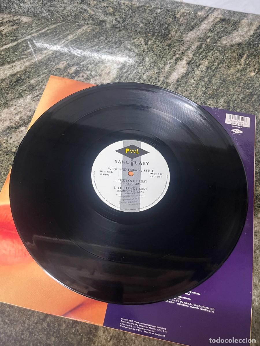 Discos de vinilo: West End Featuring Sybil The Love I Lost - Foto 3