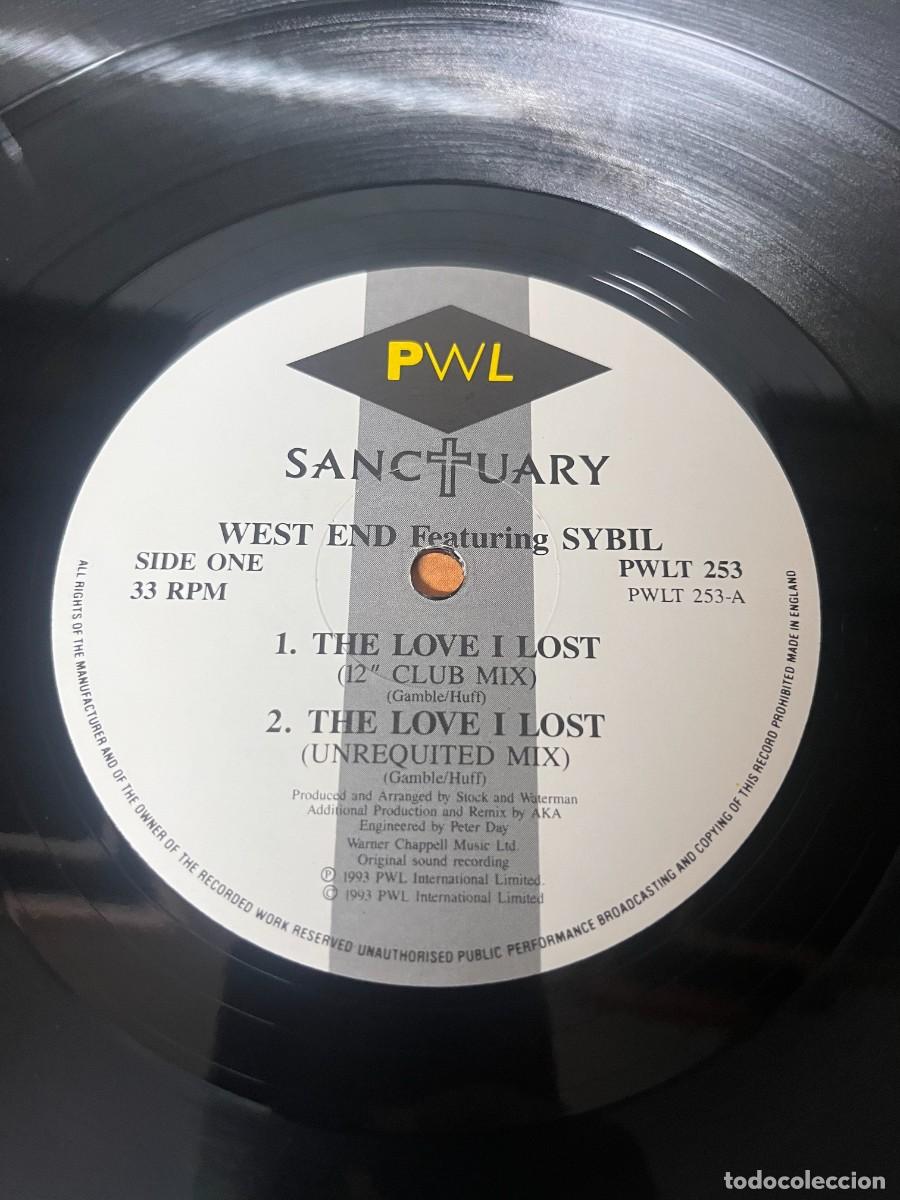 Discos de vinilo: West End Featuring Sybil The Love I Lost - Foto 4