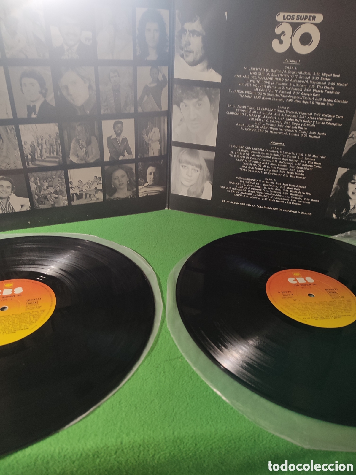 Discos de vinilo: Los Super 30 - Varios CBS 2 lps - Foto 2