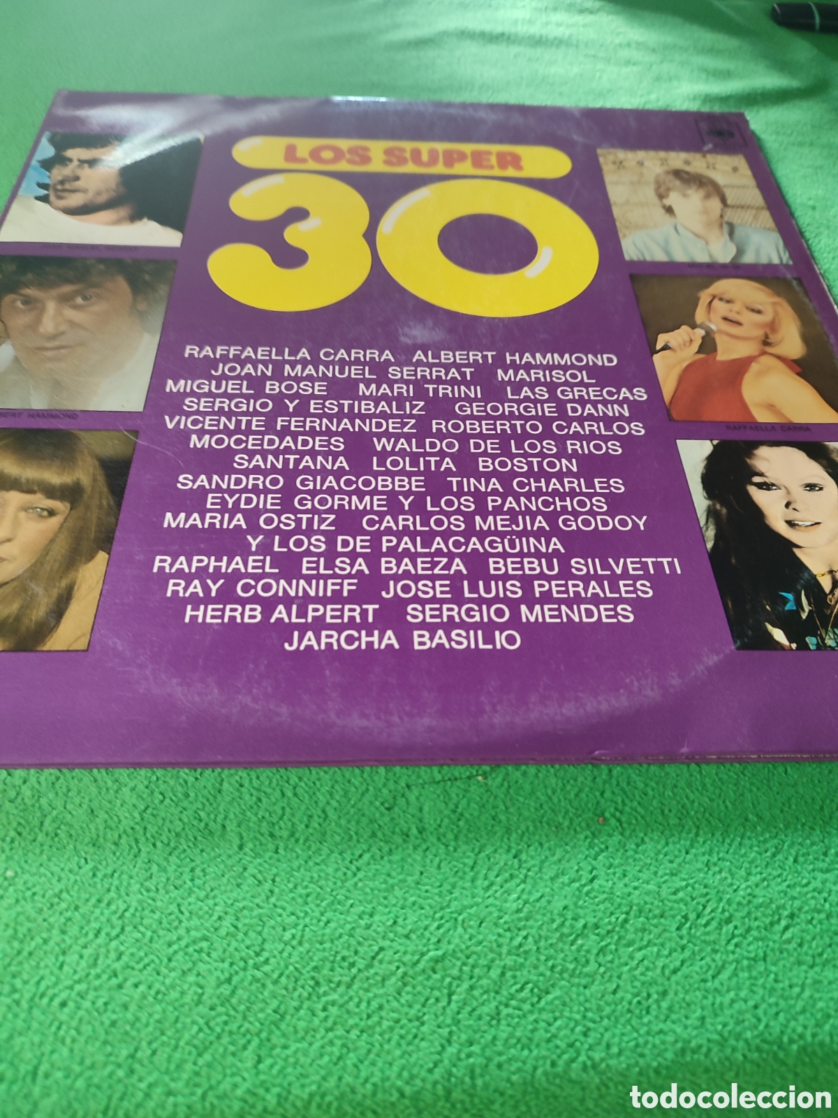 Discos de vinilo: Los Super 30 - Varios CBS 2 lps