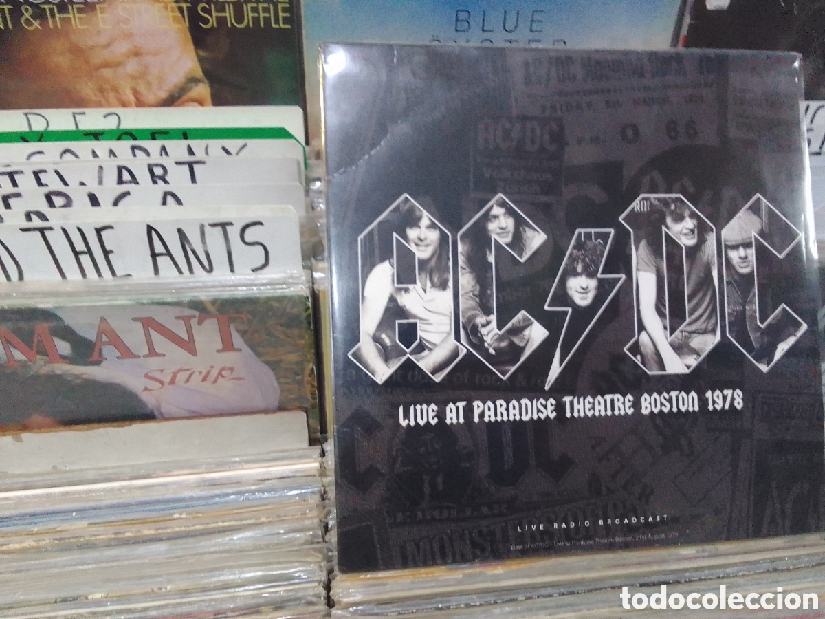 Discos de vinilo: ACDC,live at paradise theatre Boston 1978