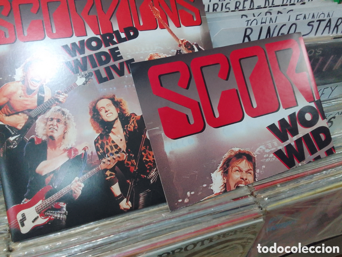 Discos de vinilo: Scorpions world wide live - Foto 3