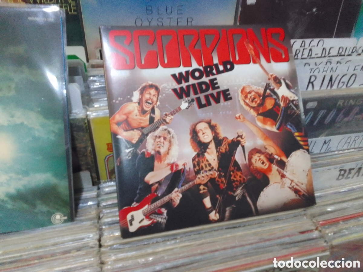 Discos de vinilo: Scorpions world wide live