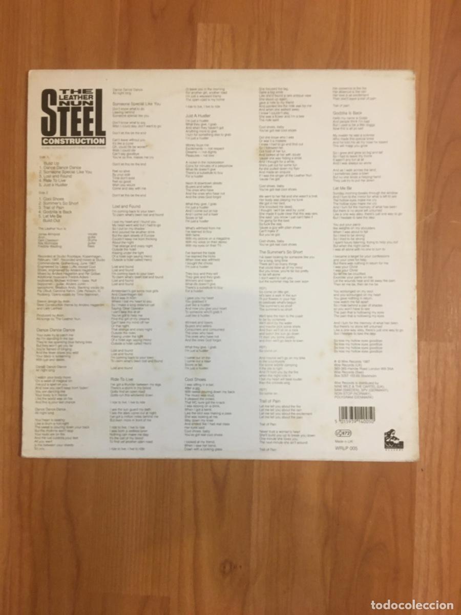 Discos de vinilo: THE LEATHER NUN-STEEL CONSTRUCTION - Foto 2