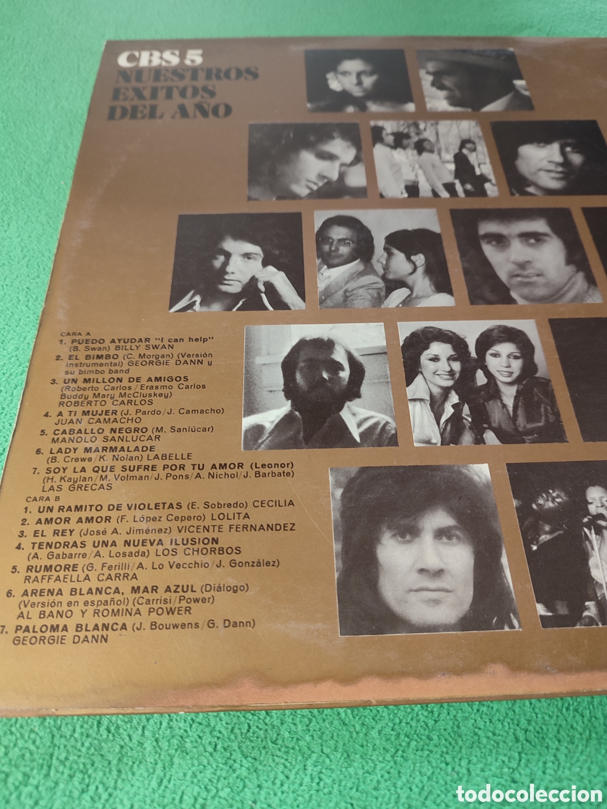 Discos de vinilo: CBS 5 Nuestros &Eacute;xitos del a&ntilde;o - Varios - Foto 2