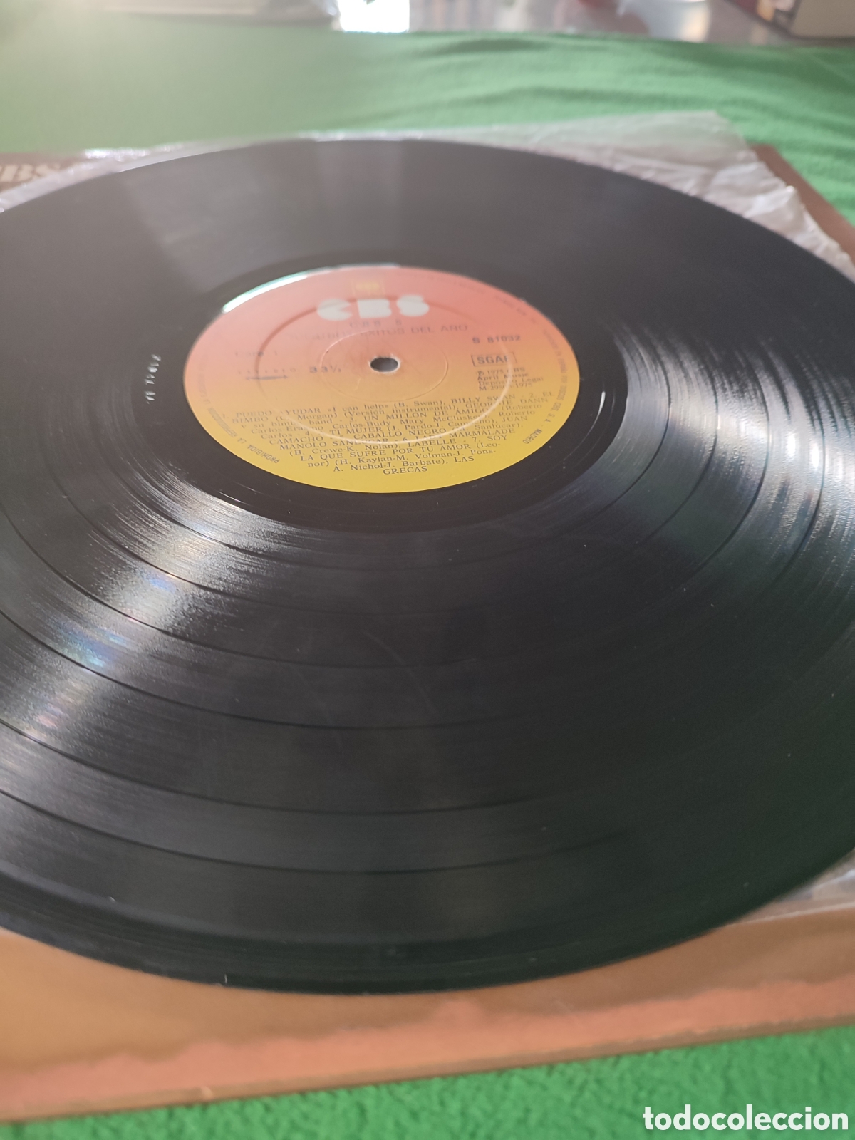 Discos de vinilo: CBS 5 Nuestros &Eacute;xitos del a&ntilde;o - Varios - Foto 3