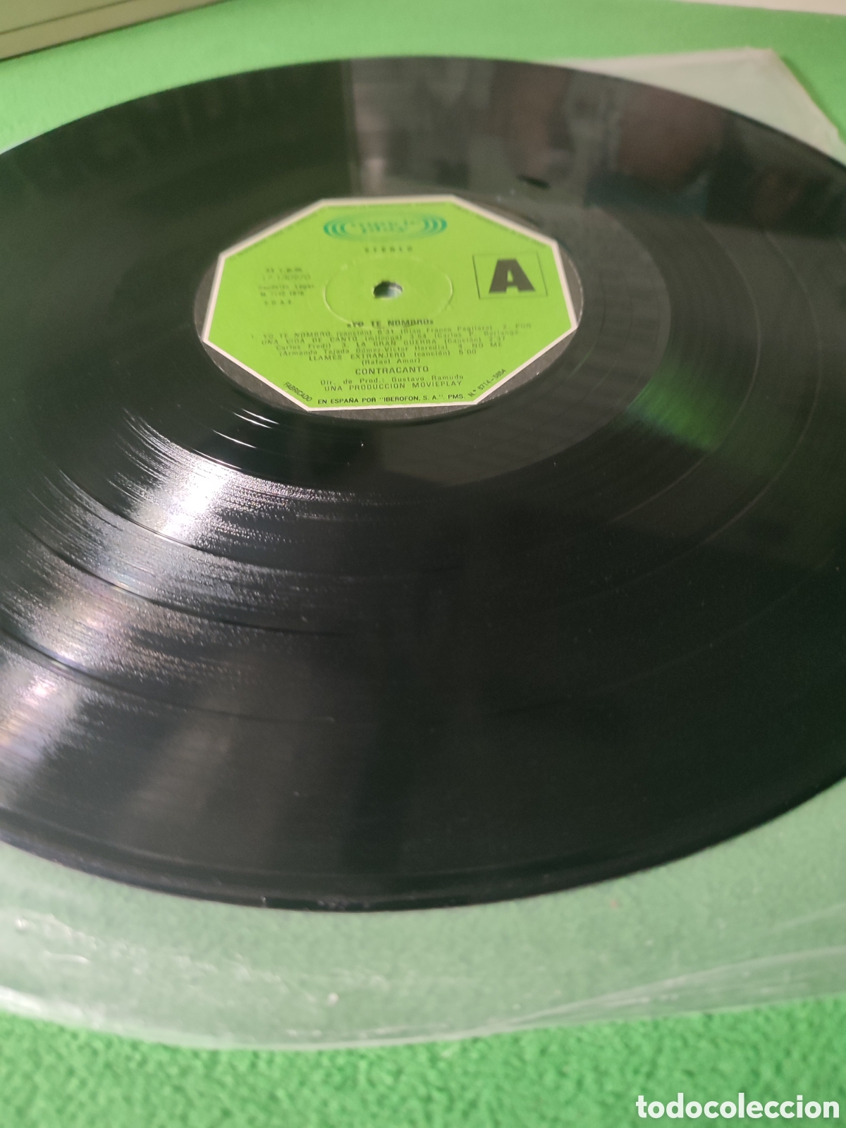 Discos de vinilo: Contracanto - Yo te nombro Edici&oacute;n 1978 - Foto 3