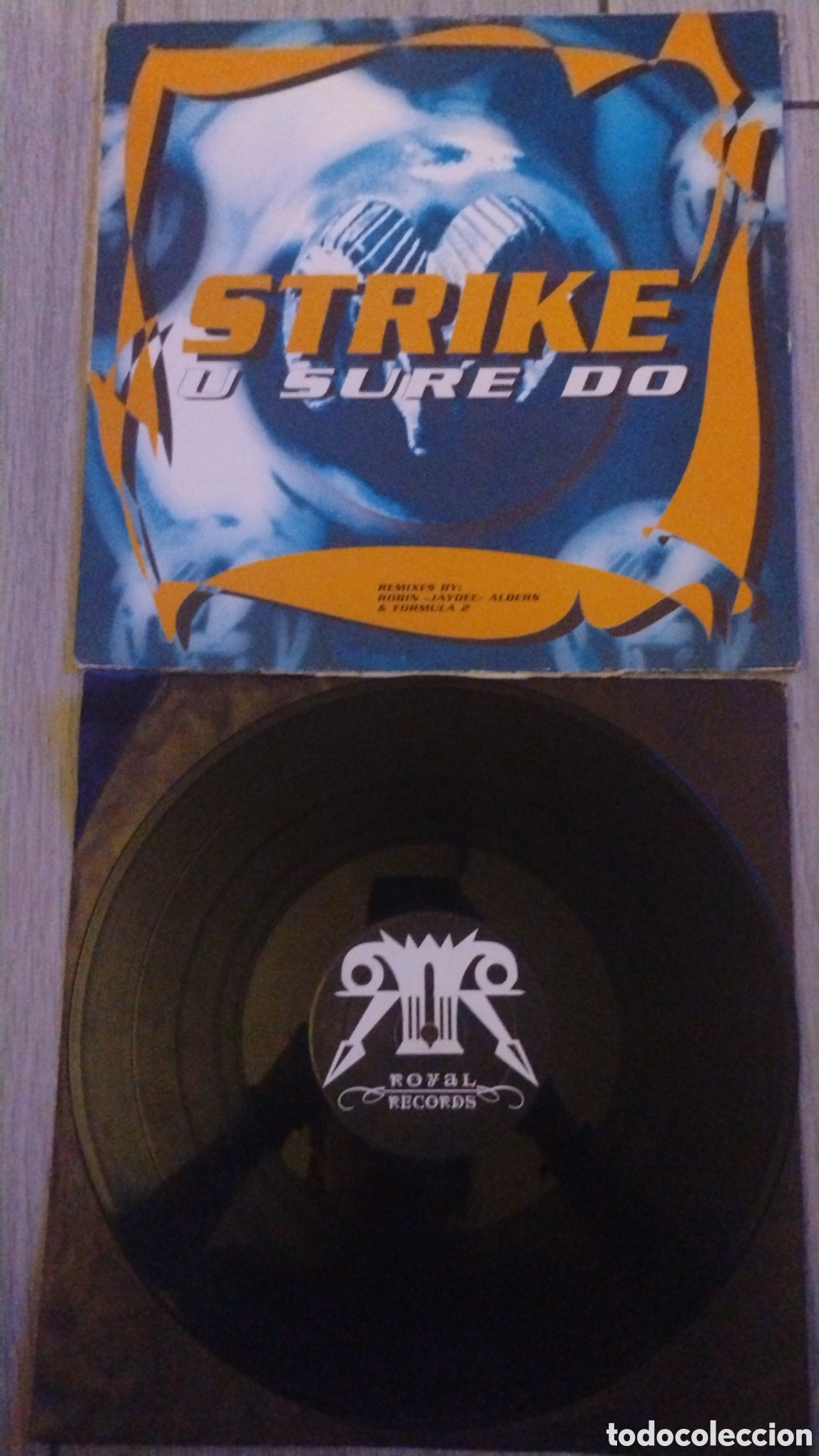 Discos de vinilo: STRIKE-U SURE DO-MAXI-ROYAL RECORDS/NETHERLANDS-IB - Foto 2