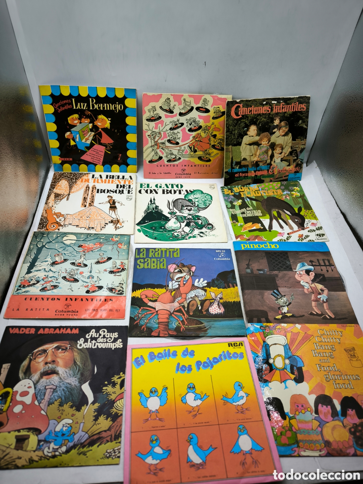 Discos de vinilo: 26 Singles Cuentos y canciones infantiles - Foto 2