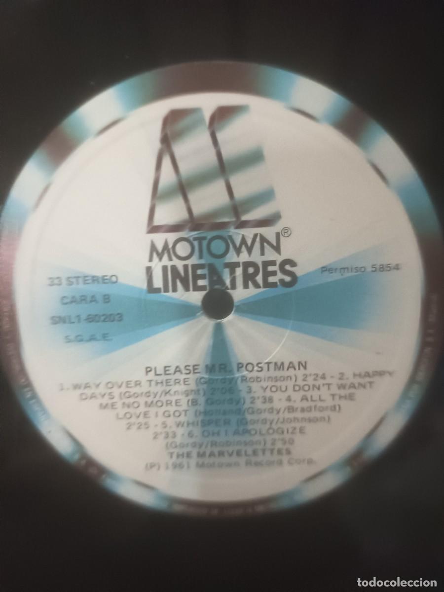 Discos de vinilo: DIDCO LP THE MARVELETTES,( PLEASE MR. POSTMAN) - Foto 3