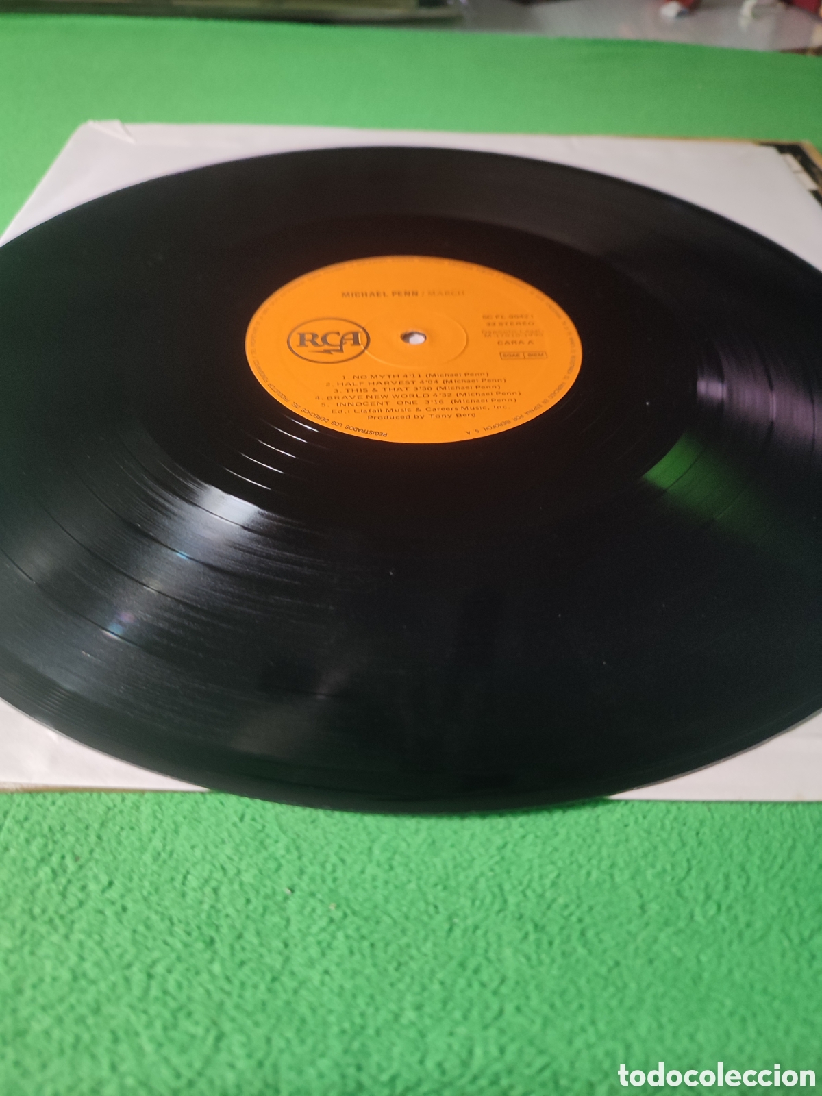 Discos de vinilo: Michael Penn - March edici&oacute;n 1989 - Foto 3