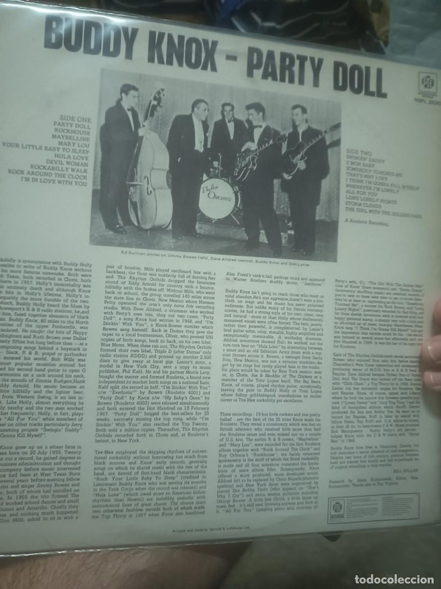 Discos de vinilo: DISCO LP BUDDY KNOX,( Party Dolly) - Foto 2