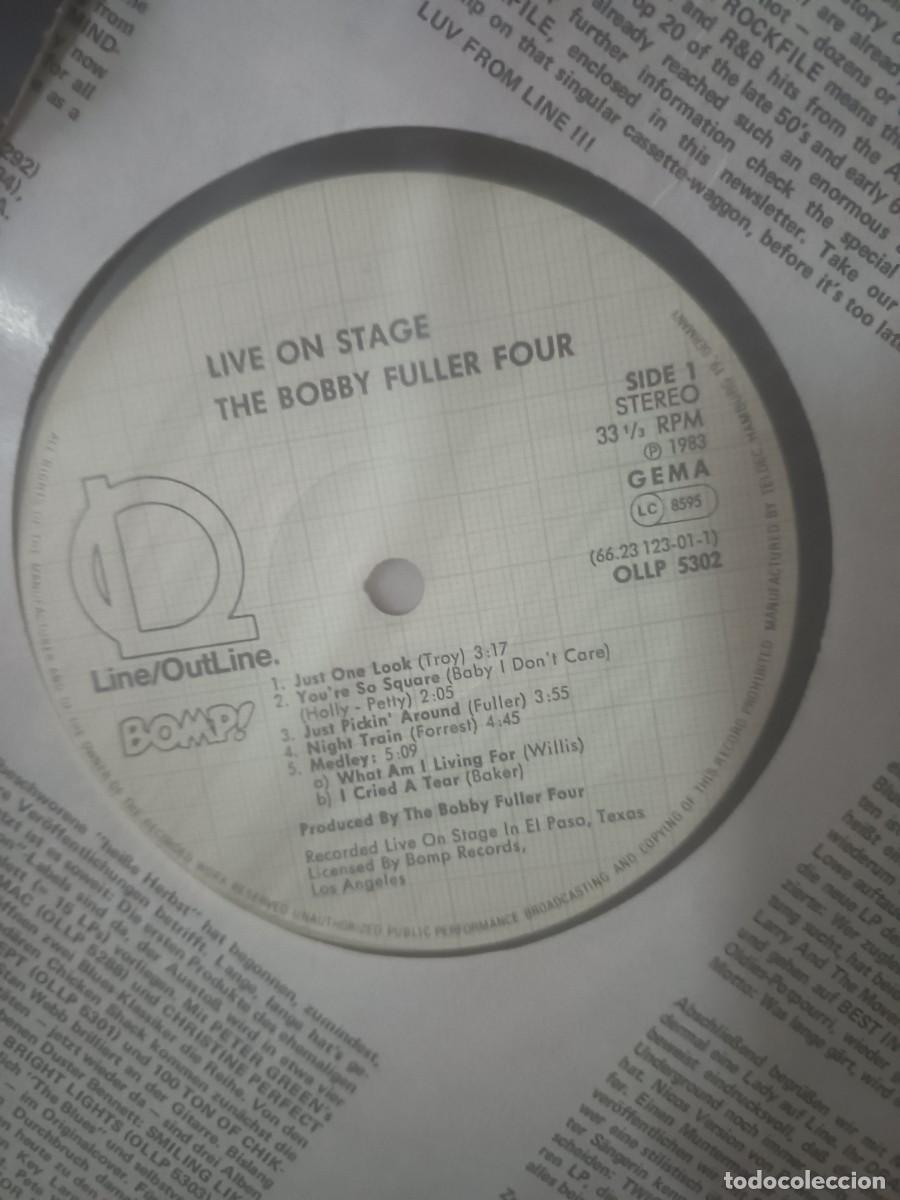 Discos de vinilo: DISCO LP LOVE ON STAGE,( BOBBY FULLER) - Foto 3