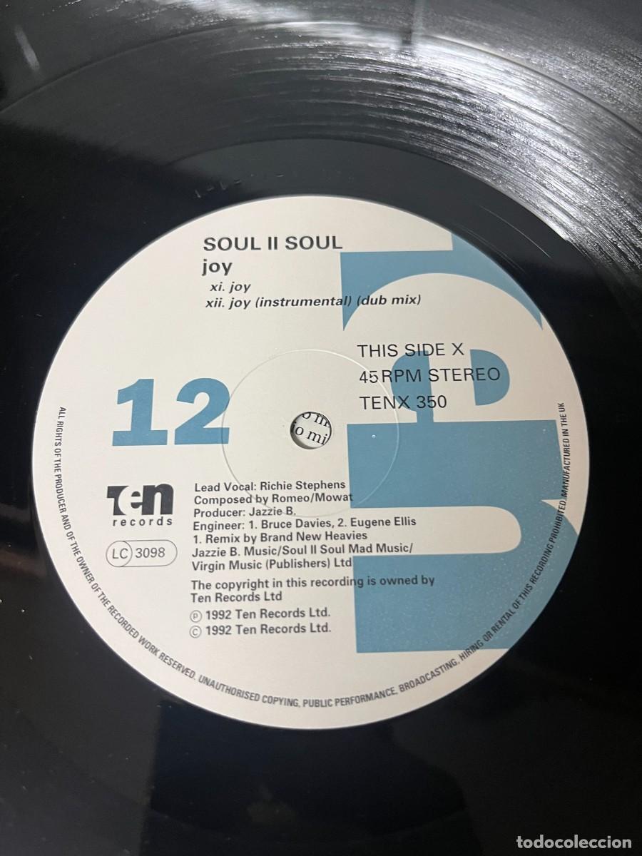 Discos de vinilo: Soul II Soul Joy maxi - Foto 4