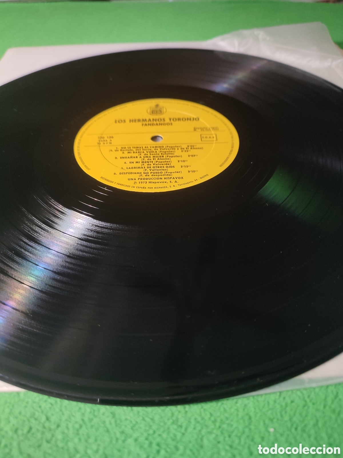 Discos de vinilo: Los Hermanos Toronjo - Fandangos - Foto 3
