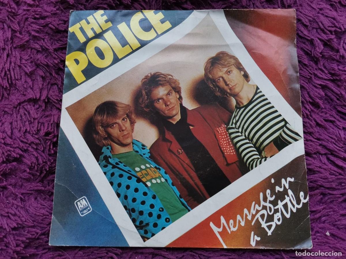 Discos de vinilo: The Police &ndash; Message In A Bottle Vinilo 7&rdquo; Single 1979 Portugal PAMS 7474 F