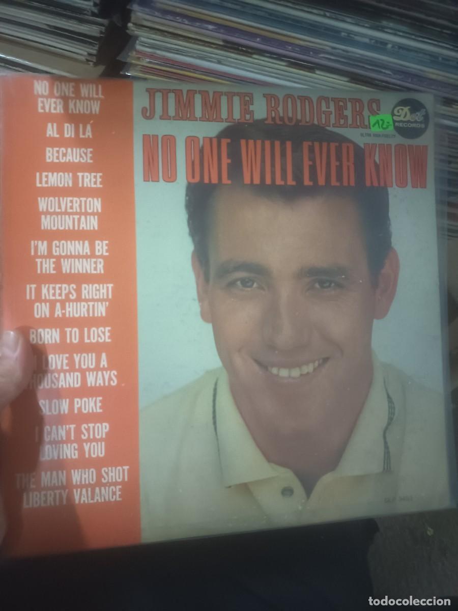 Discos de vinilo: DISCO LP JIMMIE RODGERS,( USA)