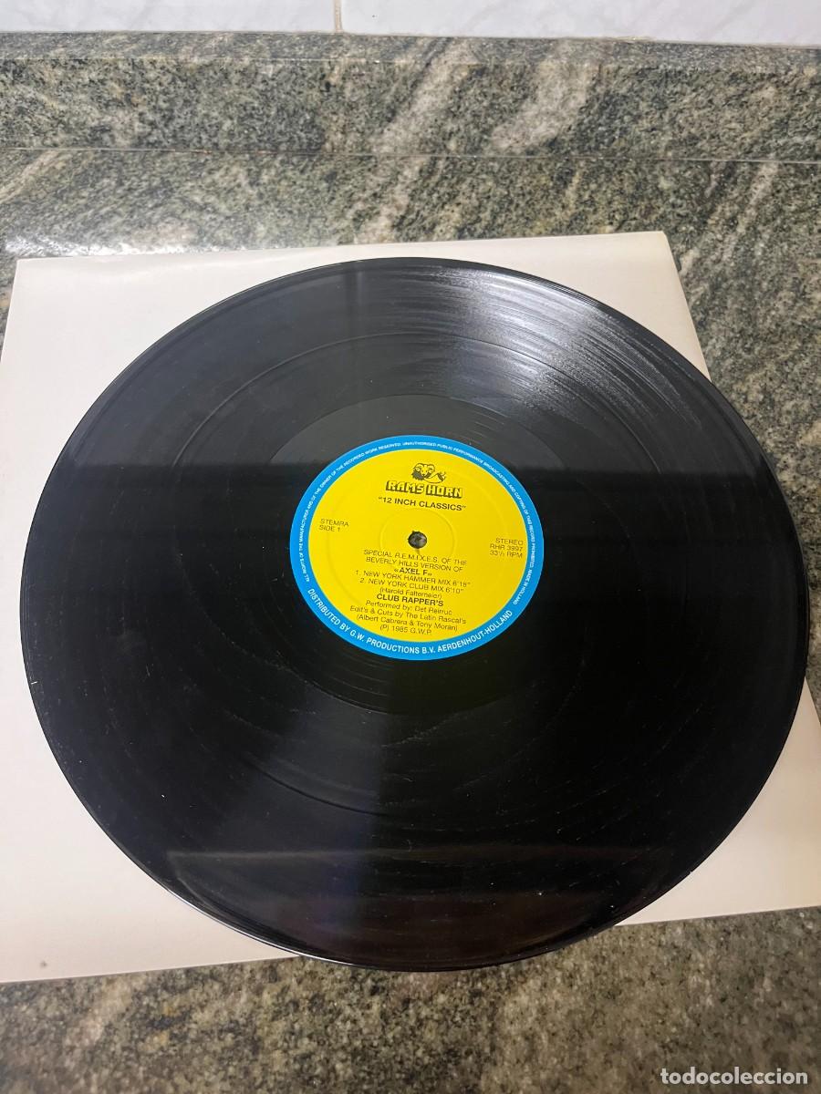Discos de vinilo: Club Rappers AXEL F REMIXES