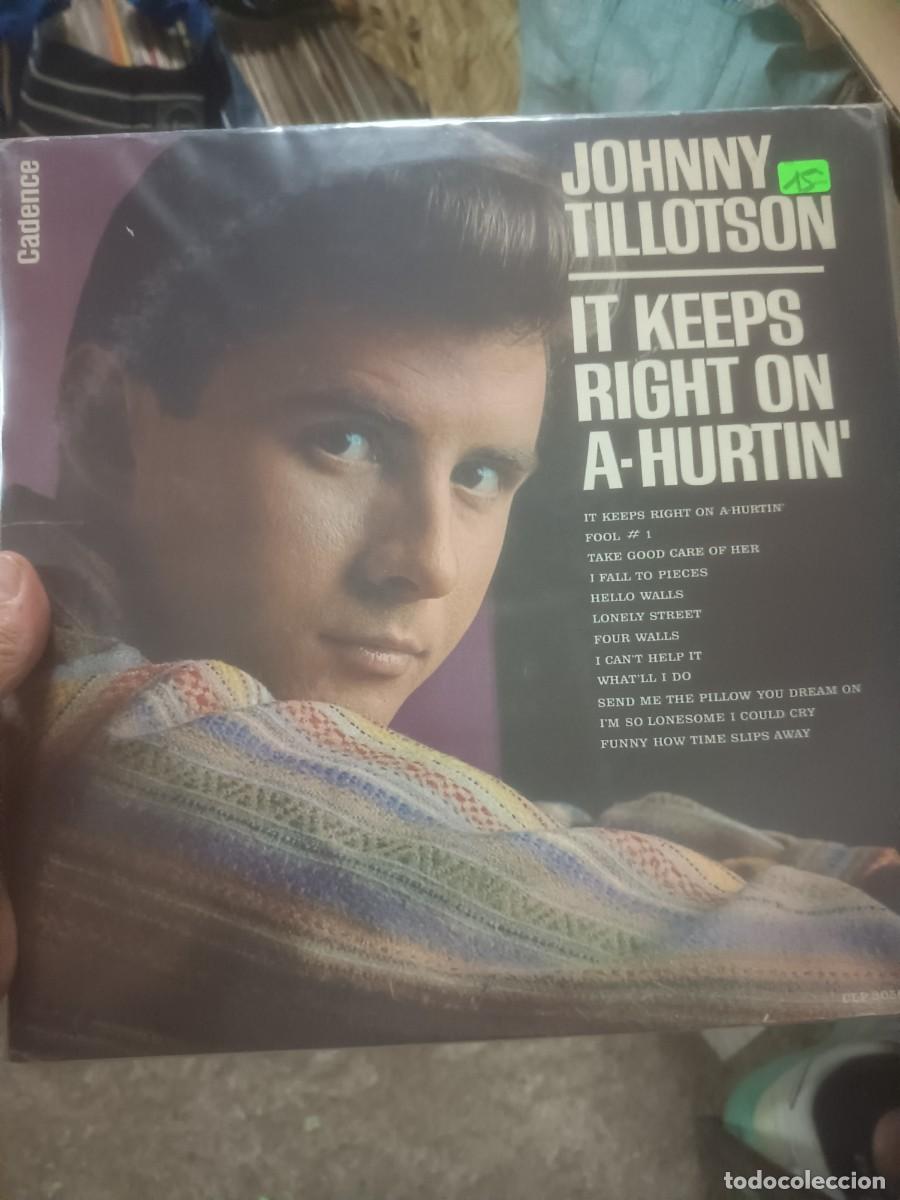 Discos de vinilo: DISCO LP JOHNNY TILLOTSON,( ORIGINAL USA)