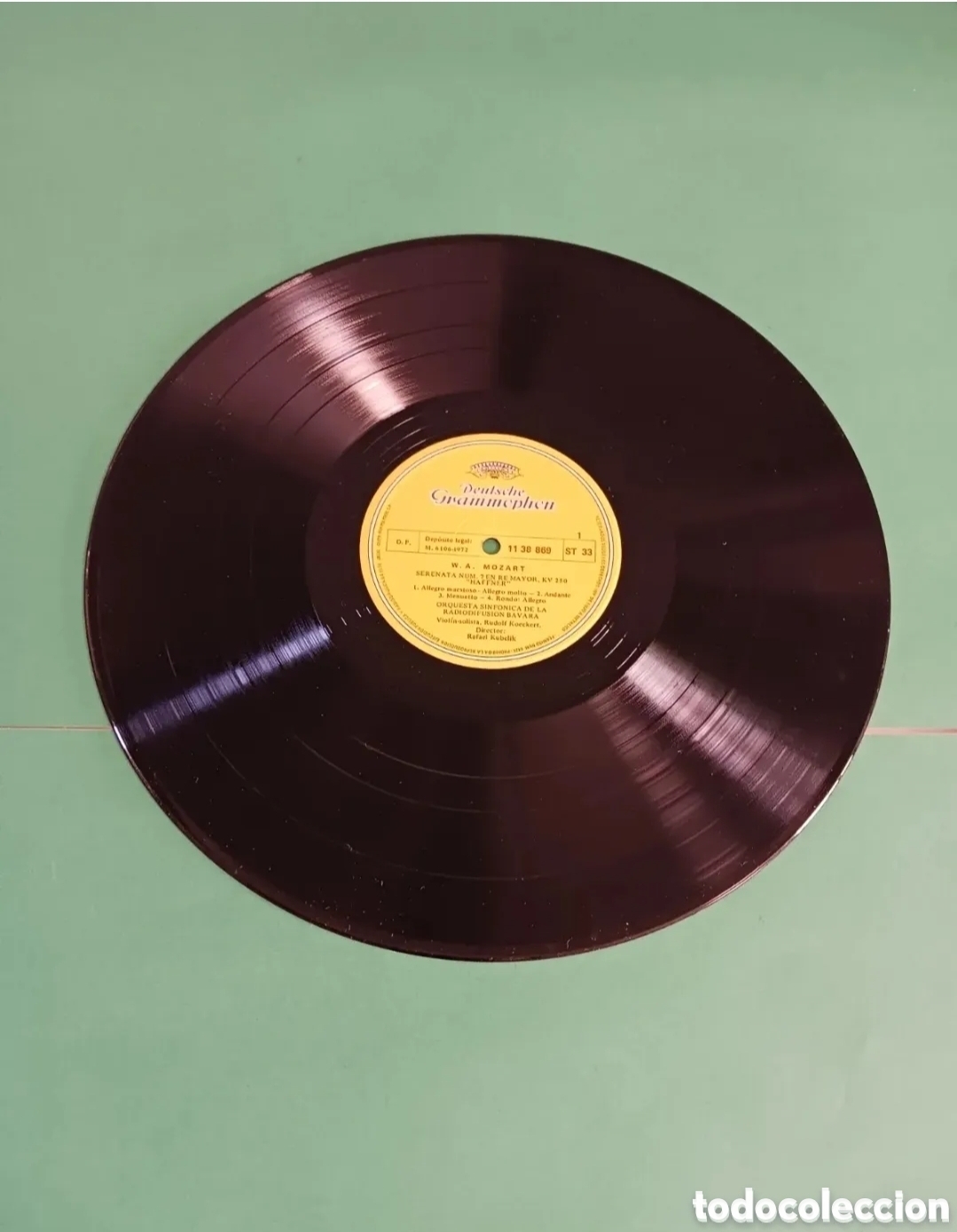 Discos de vinilo: Vinilo MOZART. Serenata -HAFFNER - Foto 2
