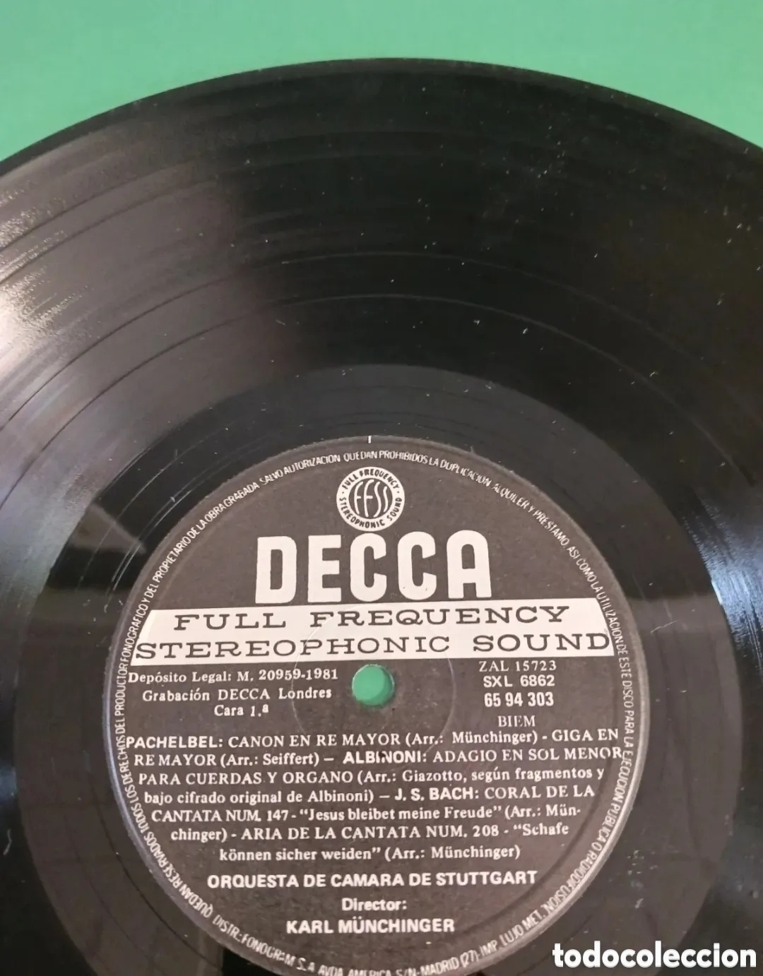 Discos de vinilo: Vinilo Orquesta de Camara de Stuttgart - Foto 4