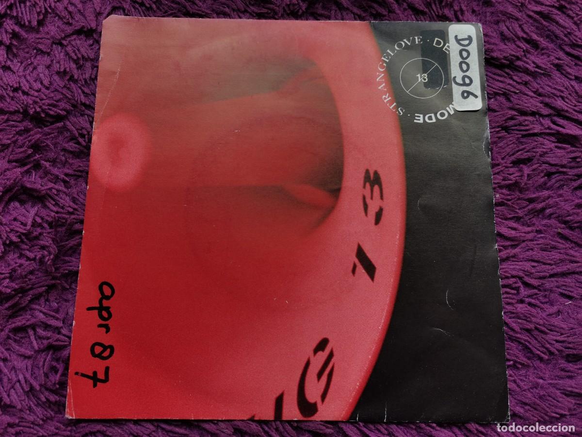 Discos de vinilo: Depeche Mode &ndash; Strangelove Vinilo 7&rdquo; Single 1987 Belgium BONG 46013