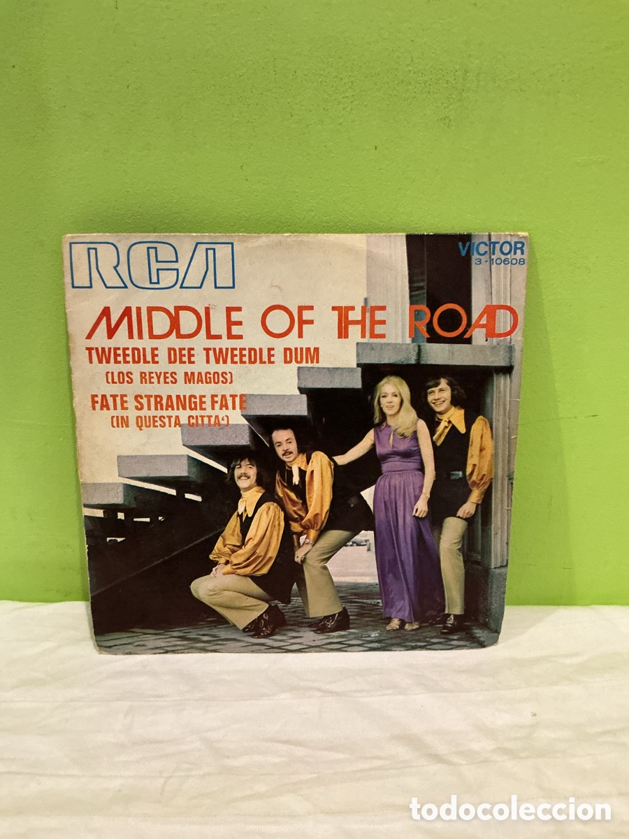 Vinyl-Schallplatten: Tweedle Dee Tweedle Dum / Fate Strange Fate &ndash; Single 7&rdquo; RCA Victor &ndash; Espa&ntilde;a 1971