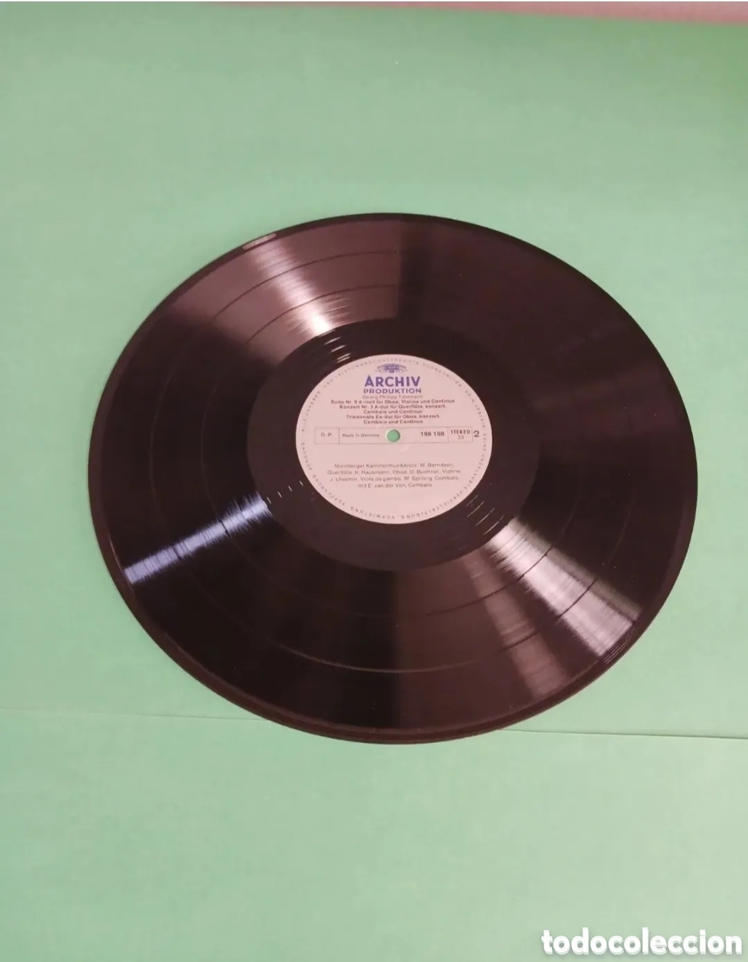 Discos de vinilo: Vinilo desplegable, Georg Philipp Telemann - Foto 3