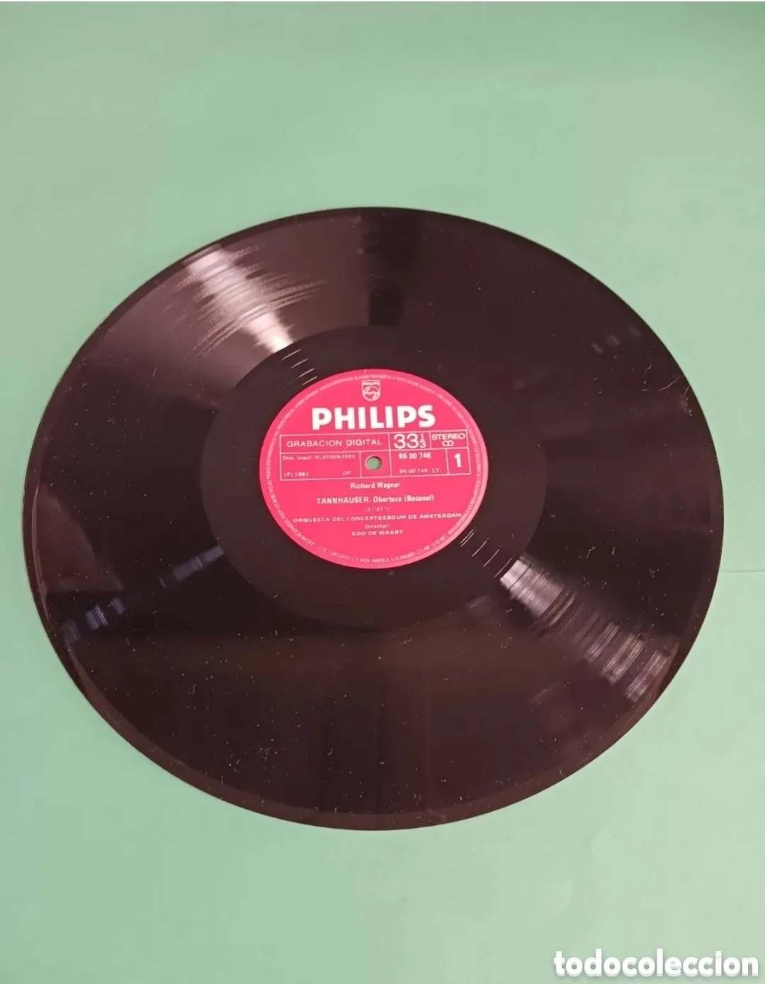 Discos de vinilo: Vinilo Wagner Overtures/ TANNH&Auml;USER. - Foto 3