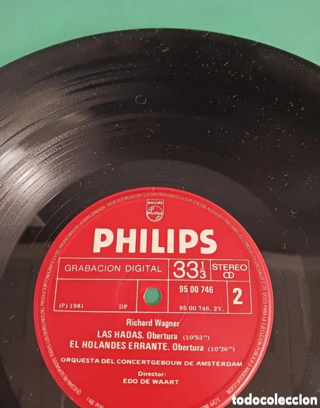 Discos de vinilo: Vinilo Wagner Overtures/ TANNH&Auml;USER. - Foto 4