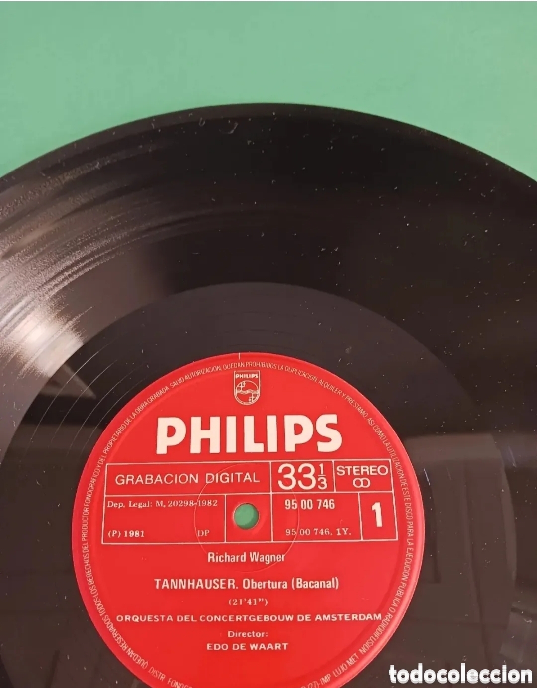Discos de vinilo: Vinilo Wagner Overtures/ TANNH&Auml;USER. - Foto 5