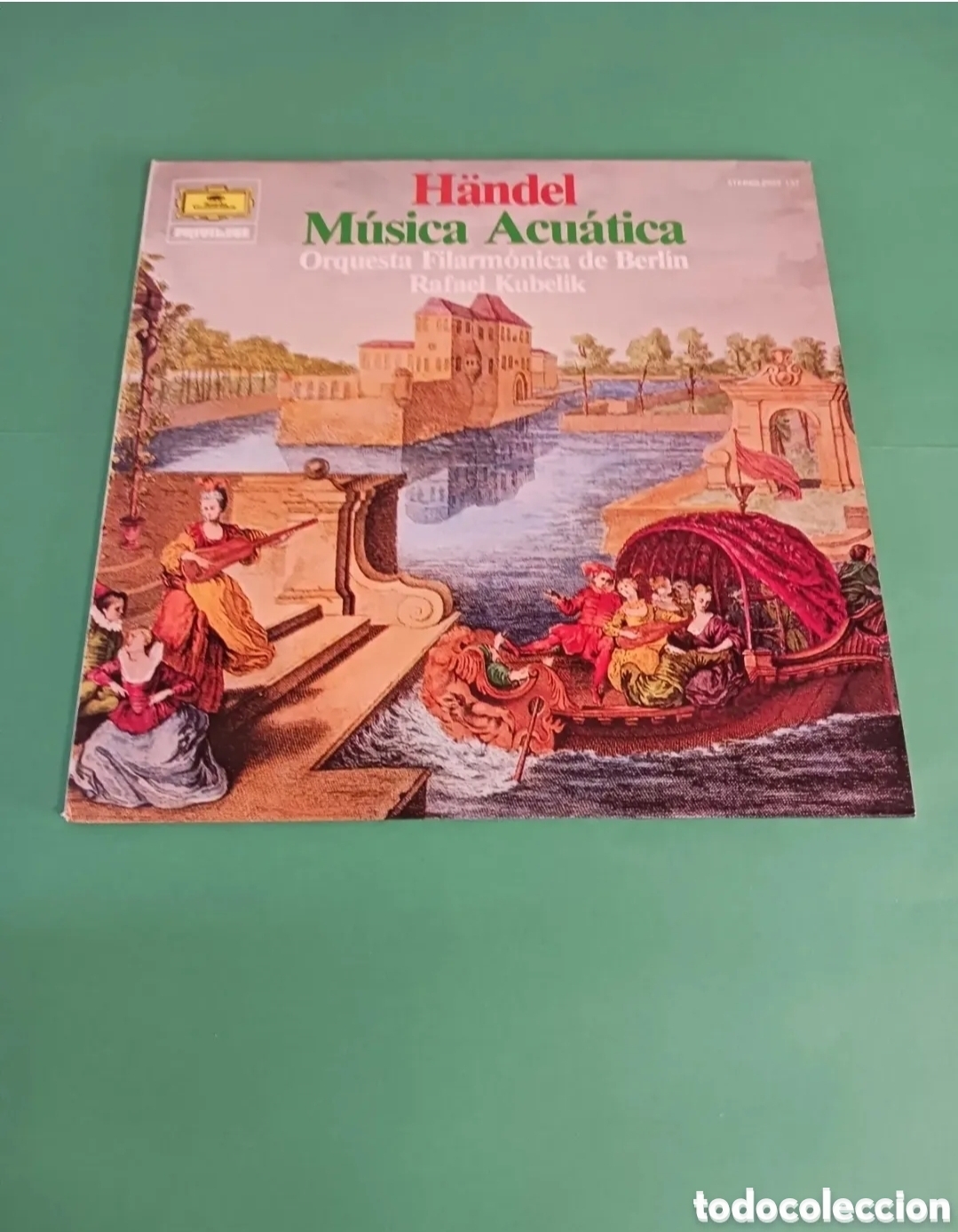 Discos de vinilo: Vinilo H&auml;ndel. M&uacute;sica Acu&aacute;tico. Rafael Kubelik