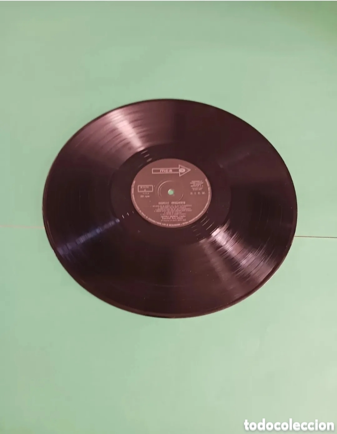 Discos de vinilo: Vinilo JASCHA HEIFETZ / EMMANUEL BAY. - Foto 2