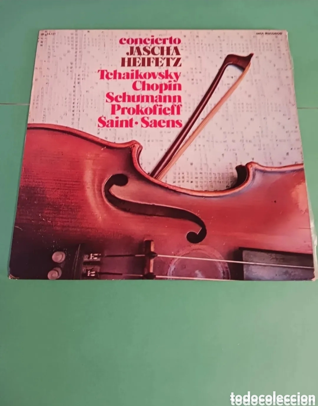 Discos de vinilo: Vinilo JASCHA HEIFETZ / EMMANUEL BAY.