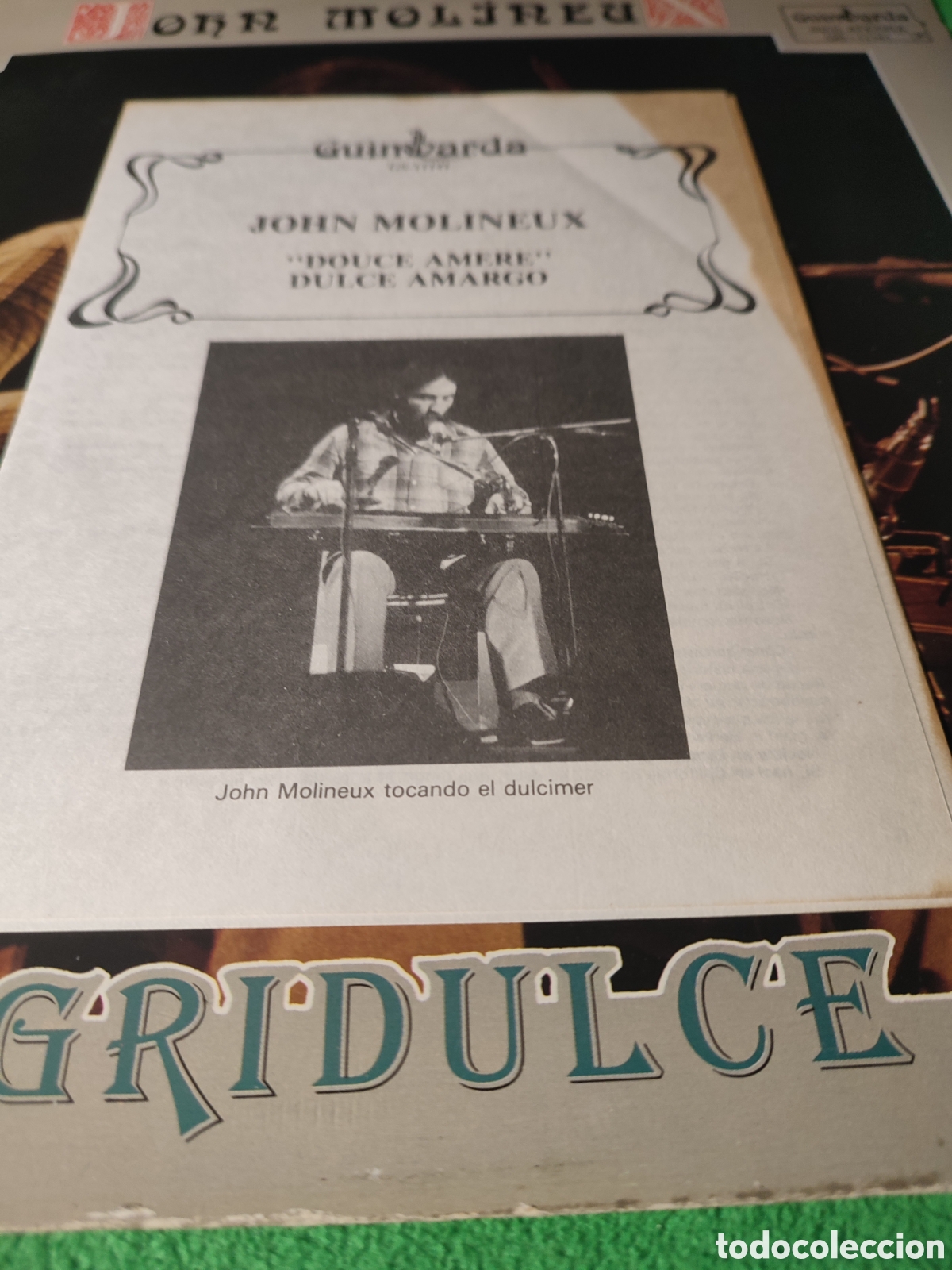 Discos de vinilo: John Molineu - Douce amere ( Agridulce) - Foto 2