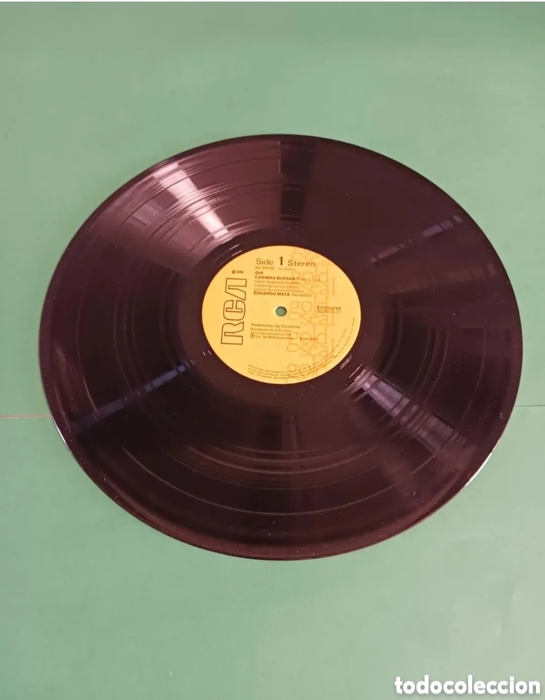 Discos de vinilo: Vinilo ORFF/ CARMINA BURANA - Foto 2