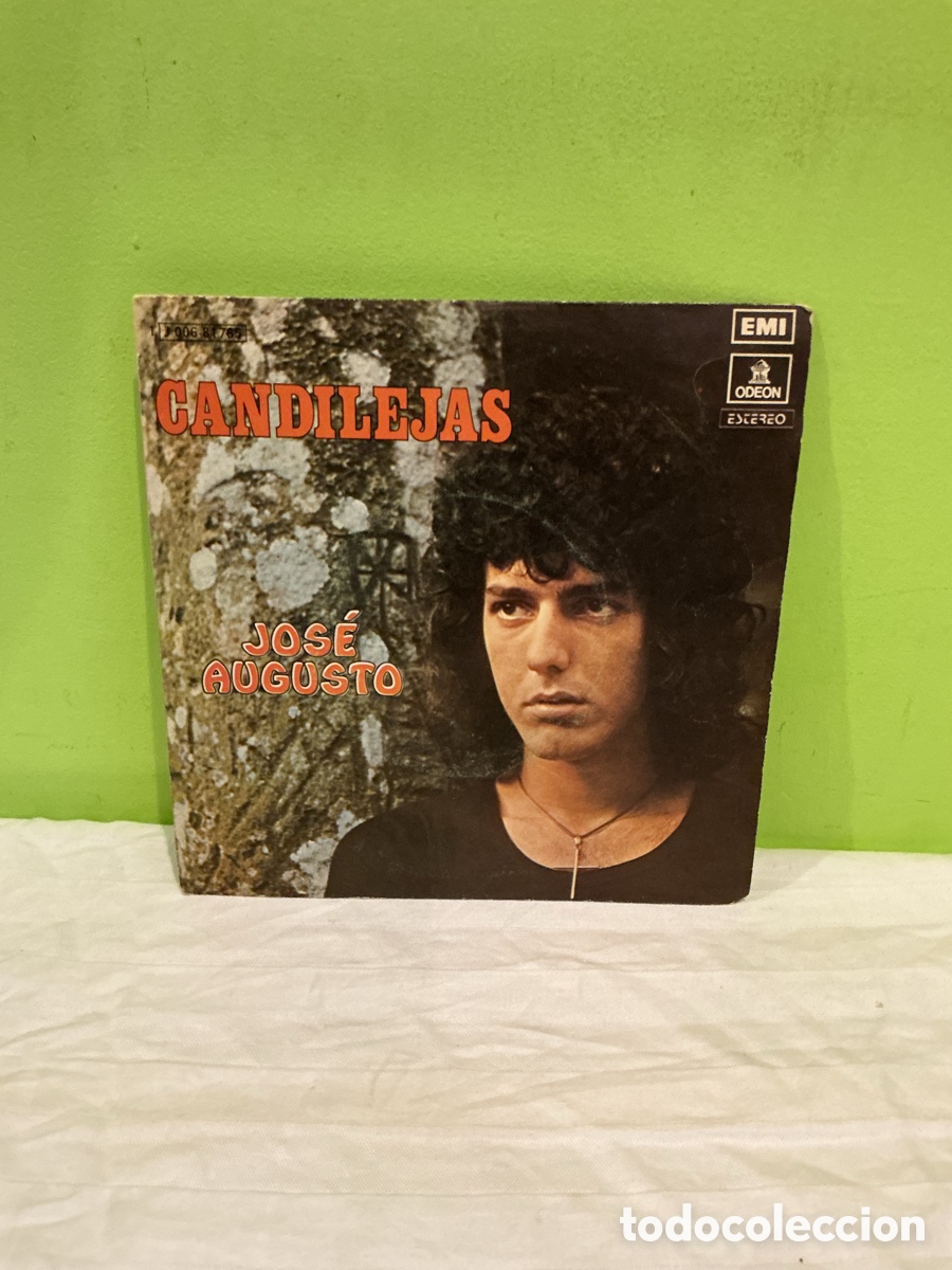 Discos de vinilo: Jos&eacute; Augusto &ndash; Candilejas &ndash; Single 1974 - Foto 1