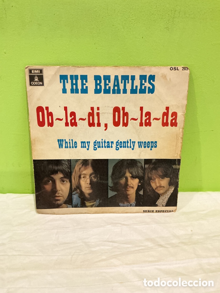 Discos de vinilo: The Beatles &ndash; Ob-La-Di, Ob-La-Da &ndash; Single 1969