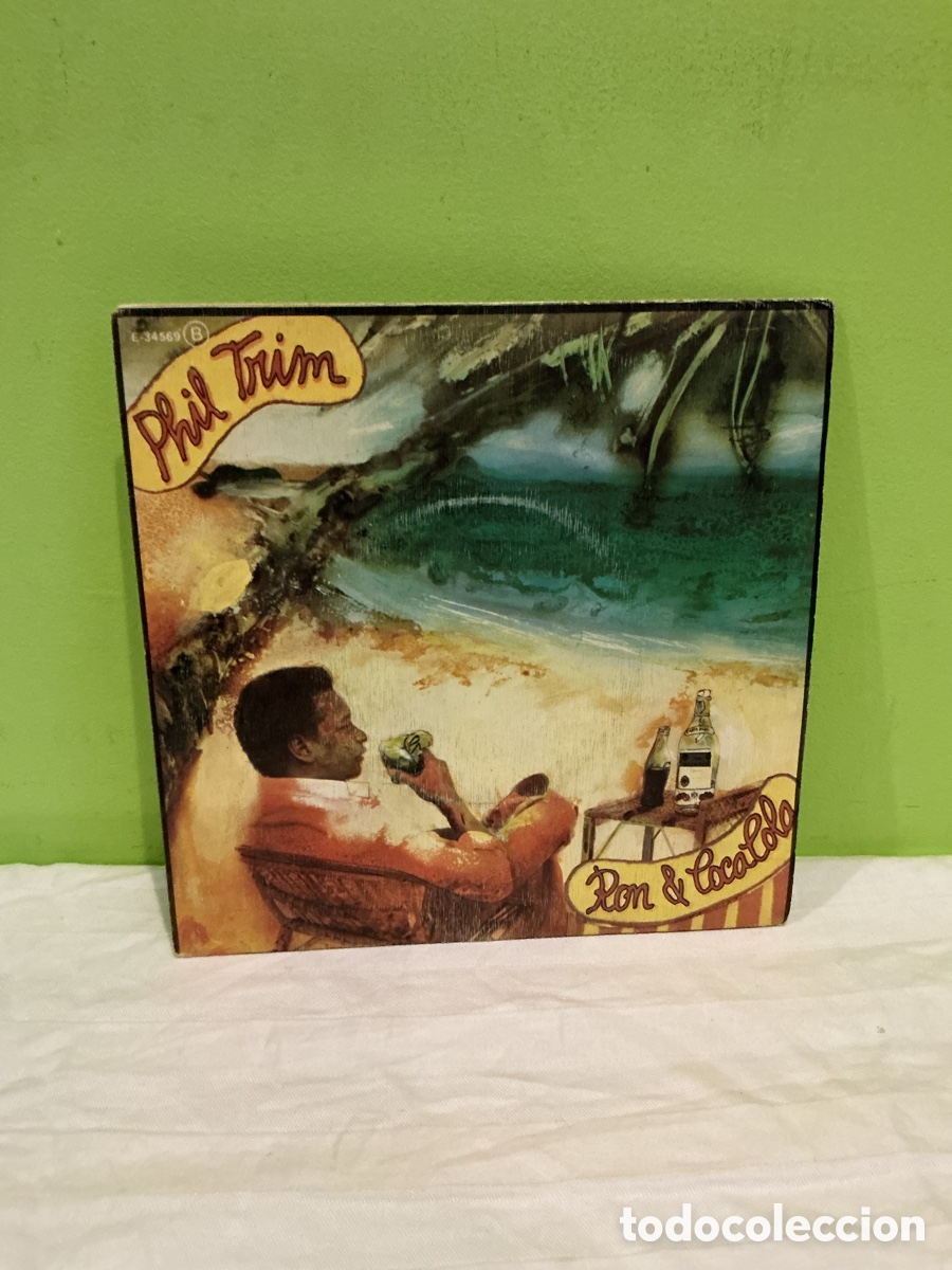 Vinyl-Schallplatten: Phil Trim &ndash; Ron y Coca Cola &ndash; Single 1980