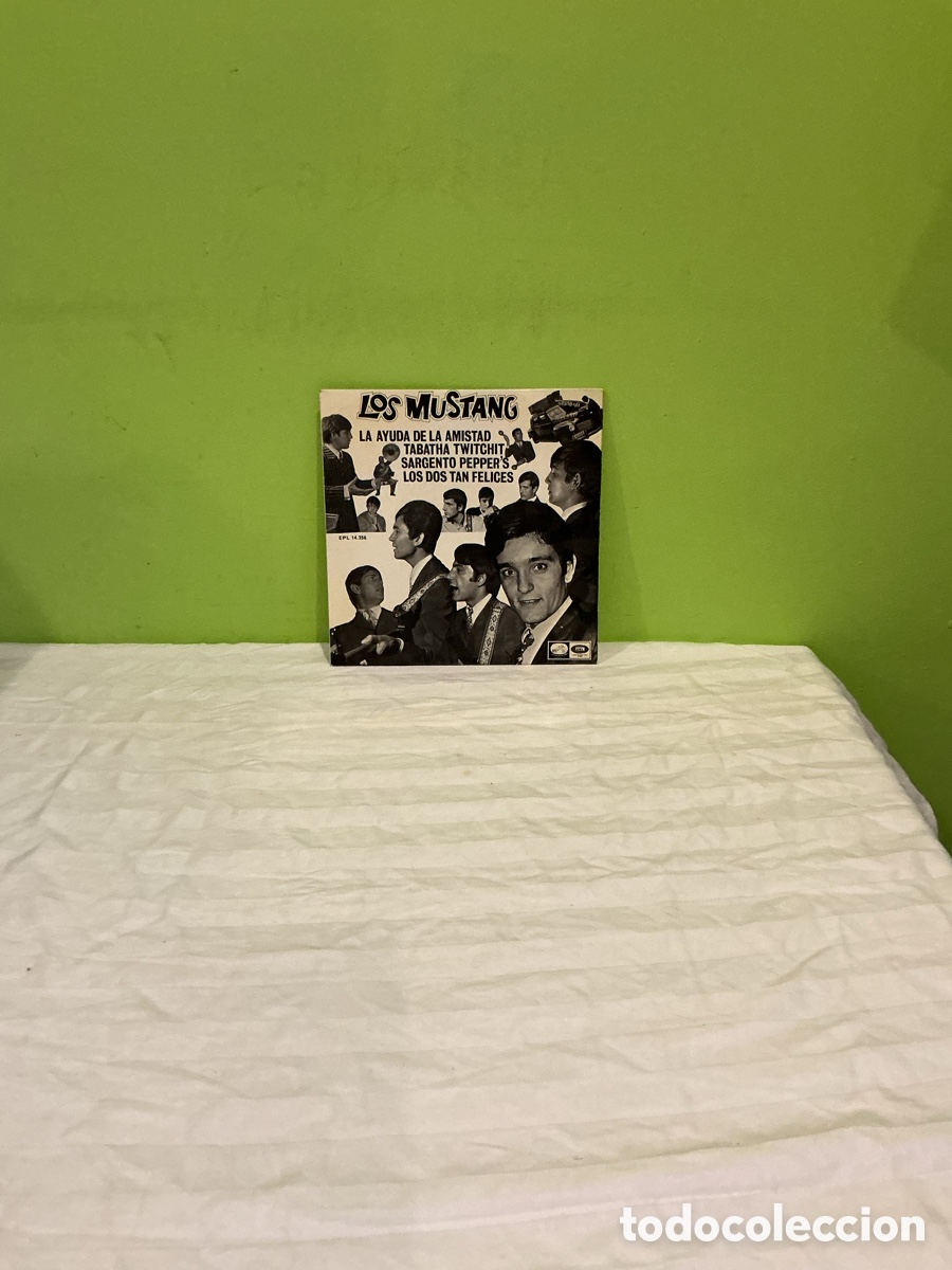Discos de vinilo: Los Mustang &ndash; Sargento Peppers &ndash; EP 1967 - Foto 5