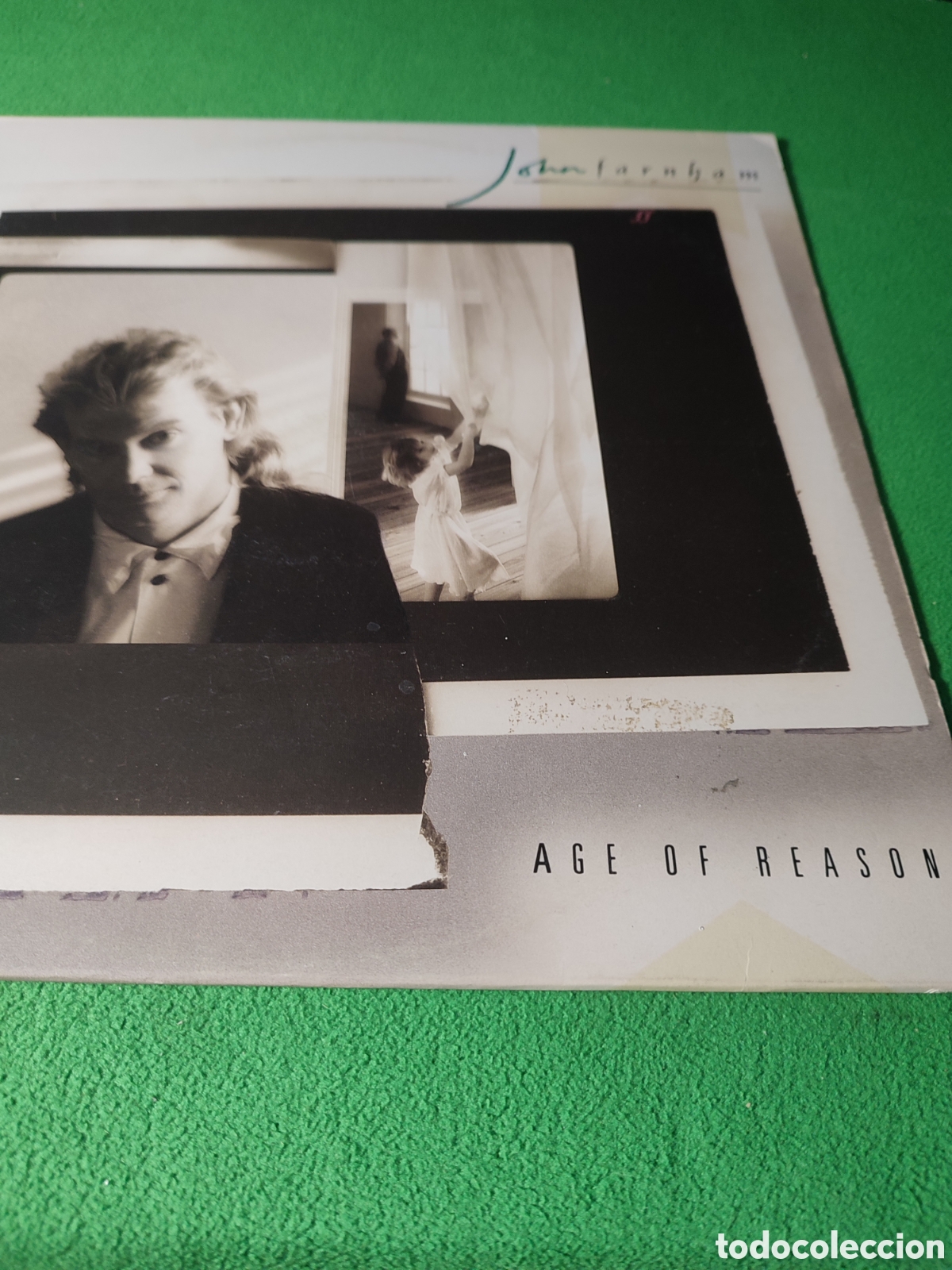 Discos de vinilo: John Farnham -'Age of Reason 1988
