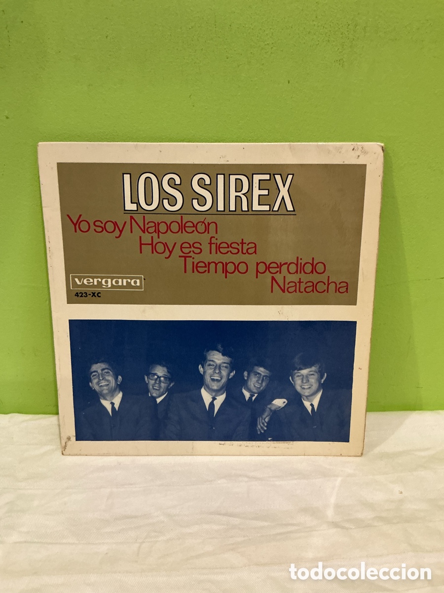 Discos de vinilo: Los Sirex &ndash; Yo Soy Napole&oacute;n &ndash; Funda original 1966