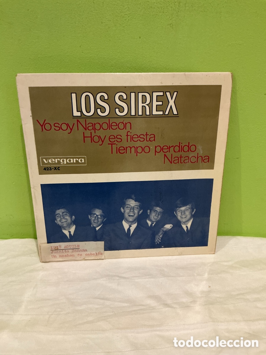 Discos de vinilo: Los Sirex &ndash; Yo Soy Napole&oacute;n &ndash; Funda original 1966