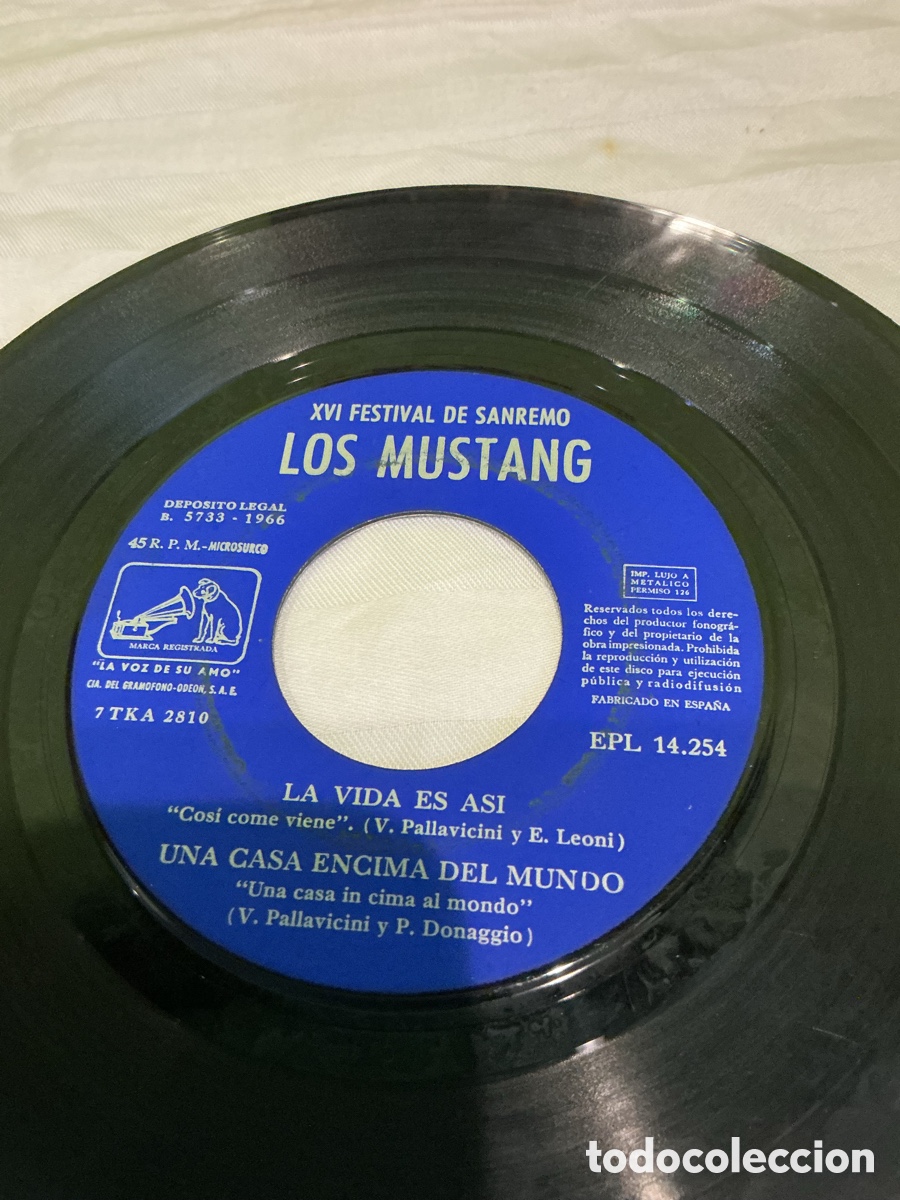 Discos de vinilo: Lone Star &ndash; Amor Bravo &ndash; EP 1967 - Foto 4